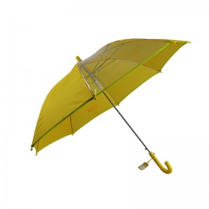 un design fantaisie un panneau Clear POE Transparent parapluie pour enfants