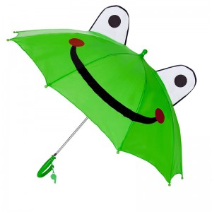 2019 en gros enfants parasol grenouille parapluie enfant personnalisé pluie parapluie droit