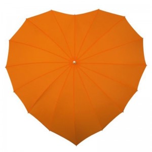 Parapluie Promotionnel en forme de coeur