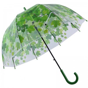 2019 produits de gros fournissent dôme transparent bulle parapluie POE