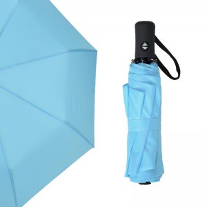 Pliage des cadeaux d'entreprise marketing auto ouvrir et fermer design personnalisé 3 parapluie pluie