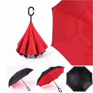 Distributeur en gros de voitures parapluie avec parapluie droit de repli inverse