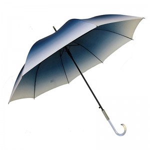 23 pouces parapluie droit marketing de tissu dégradé ouvert automatique